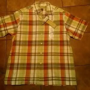 Men's NWT Casual Plaid Shirt